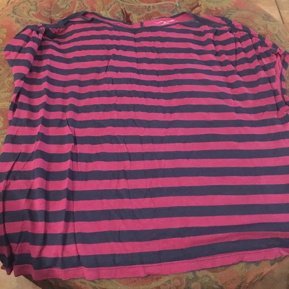 Purple and blue shirt